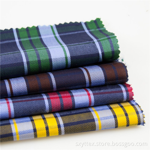 Cotton Yarn Dyed Christmas Plaid Fabric